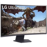 LG UltraGear 32GS60QC-B Curved Gaming monitor 31.5"  Zwart, 2x HDMI, 1x DisplayPort