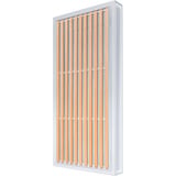 Lian Li B4-mATX Vertical AeroDeck, tower behuizing Wit/houtkleur