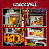 Lumibricks Street Fusion - Chili Dog Trailer Constructiespeelgoed F9046