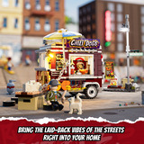 Lumibricks Street Fusion - Chili Dog Trailer Constructiespeelgoed F9046