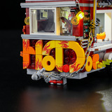 Lumibricks Street Fusion - Chili Dog Trailer Constructiespeelgoed F9046