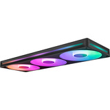 NZXT F420 RGB CORE case fans Zwart, 3 stuks, 420 x 140 x 26 mm