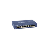 Netgear GS108 switch Blauw, Retail