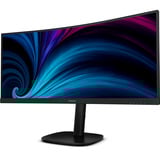 Philips 34B2U3600C 34" Curved UltraWide monitor Zwart, HDMI, DisplayPort, USB-C, Audio