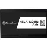 SilverStone HELA 1200Rz Axis modulaire 1200 watt voeding  Zwart, 2x 12V-2x6, 5x PCIe