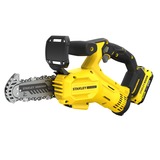 Stanley FATMAX 20V 18V Snoeizaag Geel/zwart, 15 cm, Accu en lader inbegrepen