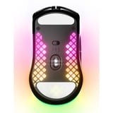 SteelSeries Aerox 3 Wireless - Onyx gaming muis Zwart, 18.000 dpi, RGB leds