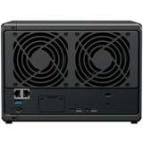 Synology DiskStation DS1525+ nas Zwart, 2x LAN, USB
