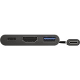 Trust Dalyx 3-in-1 Multiport USB-C Adapter Aluminium