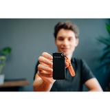 Verbatim Pocket 2 TB externe SSD Zwart/oranje, USB-C 3.2 Gen 2 (10 Gbit/s), Incl. met sleutelhanger en kabelbevestiging