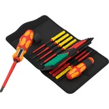 Wera Kraftform Kompakt VDE 17 RA 1 schroevendraaier Rood/geel, 17‑delig