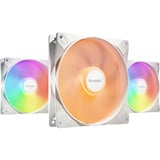 be quiet! Light Wings LX PWM 140mm Reverse RGB case fans Wit, 3 stuks, 140 x 140 x 25 mm, Reverse, 3 stuks