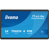 iiyama ProLite TW2424AS-B3P 23.8" Public Display Zwart (mat), Touch, USB, LAN, WiFi, Bluetooth, Audio