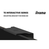 iiyama Prolite TE7513A-B2AG 75" 4K Ultra HD Public Display Zwart, HDMI, DisplayPort, Audio, LAN, USB, WiFi-6E, Bluetooth 5.0, Android, Touch