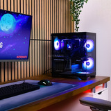 ALTERNATE Thunderstorm Pro Ryzen 7 – 5080 OC Slim Limited edition gaming pc Zwart | R7 7800X3D | RTX 5080 | 32 GB | 2 TB SSD