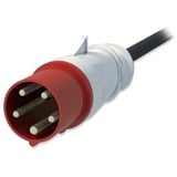 APC APDU10250SW - Switched, 0U, 16A, 400V Zwart, (21x) C13/15 + (21x) C13/15/19/21, IEC60309 16A 3Fase stekker