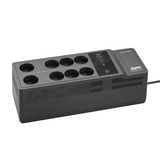 APC Back-UPS 850VA met USB Type-C en A oplaadpoorten ups Zwart, 8x Schuko, BE850G2-GR