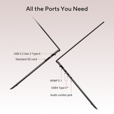 ASUS Zenbook S 16 UM5606GA-SS188W 16"  Copilot+ laptop Grijs | Ryzen AI 9 465 | Radeon 880M | 32 GB | 1 TB SDD