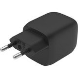 Belkin BoostCharge Pro 2-poorts USB-C GaN-wandlader met PPS (45 W) Zwart
