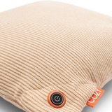 Cozy Una Knitted 45 x 45 cm draadloos warmtekussen Lichtbeige, Powerbank 5000 mAh