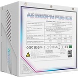 GIGABYTE AORUS ELITE GP-AE1000PM PG5 ICE modulaire 1000 watt voeding  Wit, 1x 12VHPWR, 6x PCIe