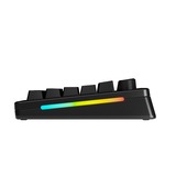Glorious GMMK 3 PRO HE 75% Prebuilt Wireless Black, gaming toetsenbord Zwart, US lay-out, Glorious Fox, 75%, RGB, GPBT-doubleshot keycaps, Knob, 2.4 GHz / Bluetooth / USB-C