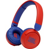 JBL JR310BT draadloze hoofdtelefoon  headset Rood/blauw, Bluetooth 5.0