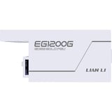 Lian Li EDGE GOLD 1200 modulaire 1200 watt voeding  Wit, 1x 12V-2x6, 4x PCIe, 4x USB-header hub