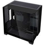 Lian Li O11 Vision-M  mini tower behuizing Zwart | 2x USB-A | 1x USB-C | Tempered Glass