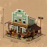 Lumibricks The Old West - General Store Constructiespeelgoed F9057