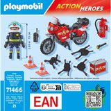 PLAYMOBIL Action Heroes - Brandweer op de plaats van het ongeval Constructiespeelgoed 71466