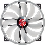 RAIJINTEK ANEMI 20 RBW RGB case fan Zwart, 200 x 200 x 30 mm, PWM