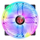 RAIJINTEK ANEMI 20 RBW RGB case fan Zwart, 200 x 200 x 30 mm, PWM