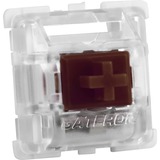 Sharkoon Switch Set Gateron PRO Brown keyboard switches bruin/transparant, 35 stuks