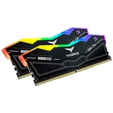 Team Group 32 GB DDR5-6400 (2x 16 GB) Dual-Kit werkgeheugen Zwart, Delta RGB, FF3D532G6400HC32ADC01, XMP 3.0