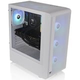 Thermaltake S200 TG ARGB midi tower behuizing Wit | 2x USB-A | RGB | Window