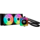 be quiet! Light Loop IO LCD 240 waterkoeling Zwart, 4-pin PWM fan-connector