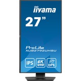 iiyama ProLite XUB2792UHSU-B6 27" 4K Ultra HD monitor Zwart (mat), 1x DisplayPort, 1x HDMI, 1x USB-C, 3x USB-A