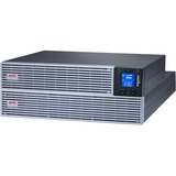 APC Easy-UPS On-Line SRVL1KRILRK Noodstroomvoeding - Li-ion ups Zwart, 6x C13, Rack/tower convertible, extendable runtime, 1000VA