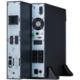 APC Easy-UPS On-Line SRVL1KRILRK Noodstroomvoeding - Li-ion ups Zwart, 6x C13, Rack/tower convertible, extendable runtime, 1000VA