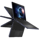 ASUS BR1204FGA-R90068XA 12.2"  2-in-1 laptop Zwart/grijs | N100 | UHD Graphics | 8 GB | 128 GB Flash | Touch