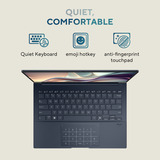 ASUS Zenbook 14 OLED UX3405CA-QD012W 14"  laptop Blauw | Core Ultra 7 255H | Arc 140T | 32 GB | 1 TB SSD