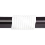 Alphacool AlphaTube HF 13/10 (3/8"ID) - UV white slang Wit, 3 meter