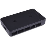 Alphacool Alpha Core 10x 4-Pin PWM Splitter SATA fancontroller Zwart