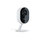 Arlo Essential Indoor Camera beveiligingscamera Wit/zwart