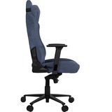 Arozzi Vernazza Soft Fabric - Blue gamestoel Blauwgrijs