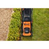 BLACK+DECKER BEMWP400 grasmaaier Oranje/zwart, 40cm, 1800W