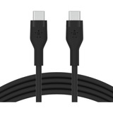 Belkin BOOSTCHARGE Flex USB-C/USB-C-kabel Zwart, 1 meter