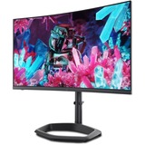 Cooler Master GM27QP 27" curved gaming monitor Zwart, 2x HDMI, 1x DisplayPort, 240 Hz, sound