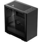 DeepCool MACUBE 110 midi tower behuizing Zwart | 2x USB-A | Window